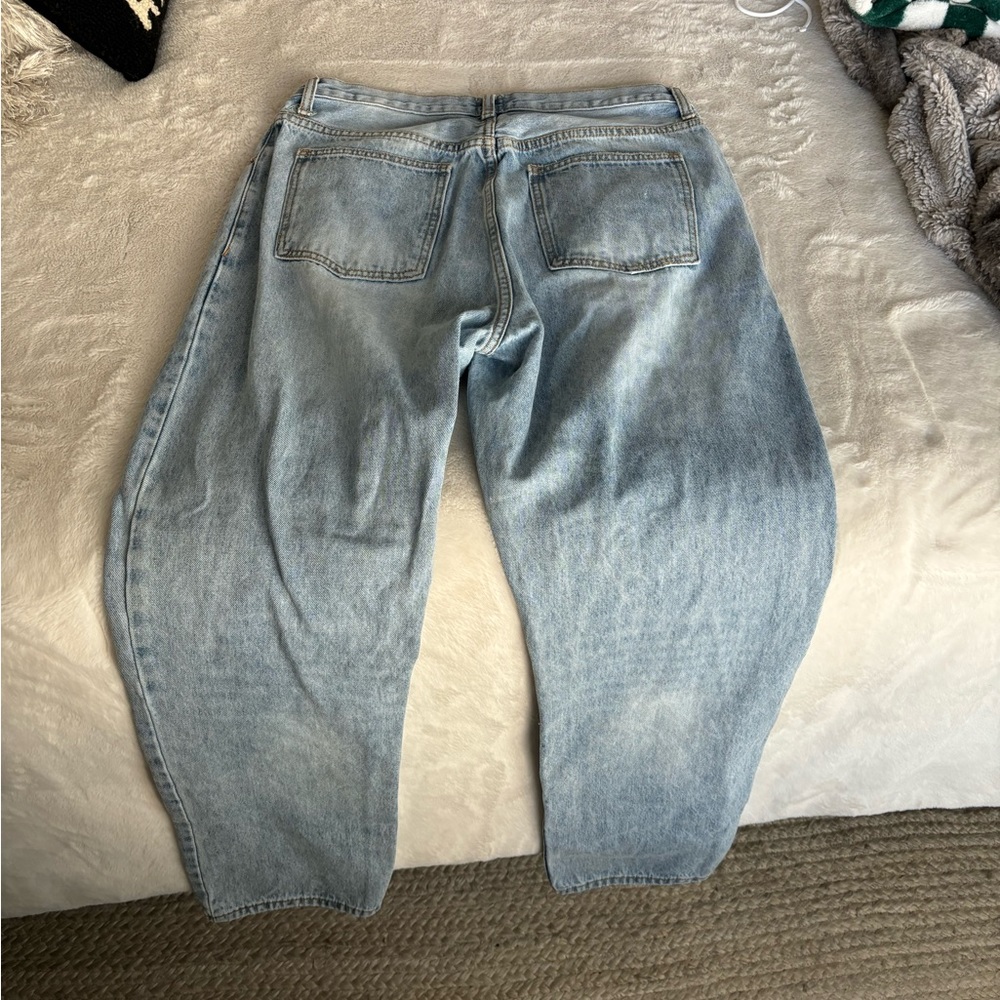 Princess Polly Asymmetrical Jeans